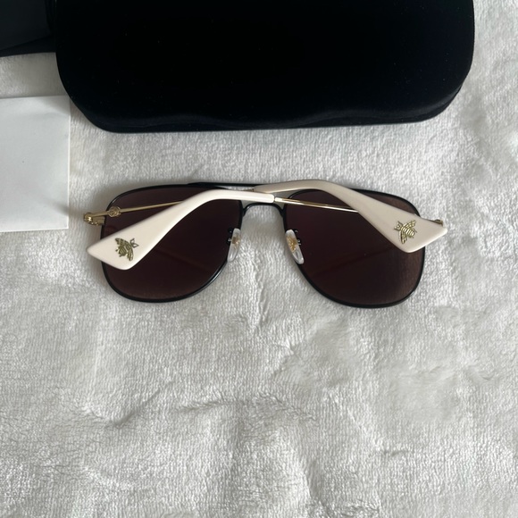 Gucci 57mm aviator sunglasses main image 11